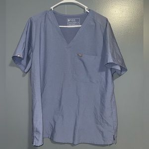 FIGS • Women’s Vapor Blue Space Dye Scrub Top & Joggers